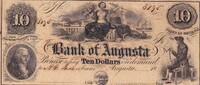 USA 10 dollars 1850-1865 10 Dollars - Bank of Augusta - 18xx - Not issue... 95.58 £  +  8.67 £ shipping