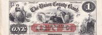 USA 10 dollars 1859 1 Dollar - The Union County Bank - New Jersey - 18xx... 95.58 £  +  8.67 £ shipping