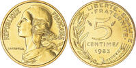 France 5 centimes 1983 5 Centimes Marianne - 1981 st 4.56 £  +  8.68 £ shipping