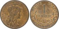 France 1 centime 1 Centime Liberty head - SUP - 1920 -