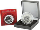 Fiji 2 dollars Year of the Snake - Antique Selection Silver High Relief - 2 Dollars 2025 -