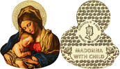 Ghana 2 cedis Virgin and Child - 2 Cedis Colour 2021 -