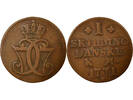 Denmark 1 skilling Christian VII - Skilling - 1771 (1780 / 1785) Altona -