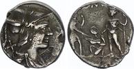 Roma Republic denier Denarius, Veturia 137 BC Rome - VF -
