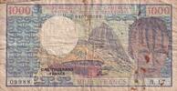 Central African States 1000 francs 1000 Francs - Young boy - House - Mountain - 1978 - Serial H.17 - F - P.16b -