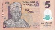 Nigeria 5 naira 5 Naira - Alhaji Sir Abubakar Tafawa Salewa - Dancers - 2022 - P.NEW -