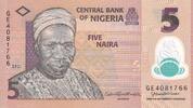 Nigeria 5 naira 5 Naira - A. Sir Abubakar Tafawa Balewa - Polymer - 2021 - P.NEW -