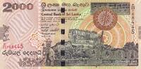 Sri Lanka 2000 rupees 2000 Rupees - Montagne, Eléphants, forêt, fresque - 2005 - Serial P.29 - P.121a -