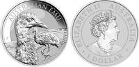 Australia 1 dollar 1 Dollar Elizabeth II - Emu - 1 Oz 2022 - Silver -