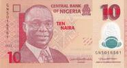 Nigeria 10 naira 10 Naira - Alvan Nikoku - 2022 - Polymer - Serial GN - P.NEW -