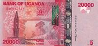 Uganda 20000 shillings 20000 Shillings - Buffalos - 2021 - Serial BR - P.NEW -