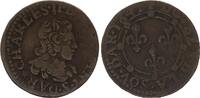 France double tournois Double tournois - Charles de Gonzague - Ardennes - 1642 -