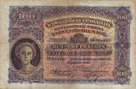 Switzerland 100 f 100 Francs 1924 - Woman's head - Farmer -
