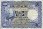 Iceland 100 kronur 100 Kronur J. Sigurdsson - Herd of sheep - 19(43-57) - P.35 a -