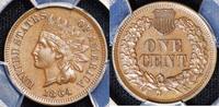 USA 1864 Indian Head Cent PCGS AU-55; L On Ribbon; Premium Quality Beauty! 409.53 £  +  44.67 £ shipping