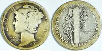 USA 1921 Mercury Dime; Nice G; Key Date!  55.84 £  +  11.91 £ shipping