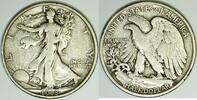 USA 1918-S Walking Liberty Half Dollar; ss 44.67 £  +  11.91 £ shipping