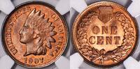 USA 1907 Indian Head Cent NGC MS-64 RB; S-40, M.P.D. 282.95 £  +  44.67 £ shipping