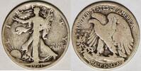 USA 1921-D Walking Liberty 50C; Choice Original VG; Key Date!  372.30 £  +  44.67 £ shipping