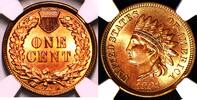 USA 1881 Indian Head Cent Curved Clip @ 5:00 Mint Error NGC-64 RB; Premi... 483.99 £  +  44.67 £ shipping