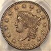 One Cent Large Cent Large Date PCGS AU-55; N-11, Low C.C. 982.69 &pound;  +  75.58 &pound; shipping