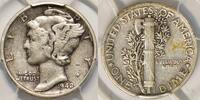 Dimes, Dimes Dime Mercury PCGS & CAC VF-30; Choice Original 755.91 &pound;  +  75.58 &pound; shipping