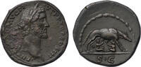 Roman Empire AE sestertius c. AD 141-3 Antoninus Pius, Romulus and Remus... 1,538.19 &pound;1,230.55 &pound;  +  34.18 &pound; shipping