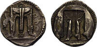 Bruttium, Croton AR nomos c. 480-430 BC Tripod, heron to left/incuse tri... 640.91 &pound;512.73 &pound;  +  34.18 &pound; shipping