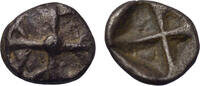 Attica, Athens AR obol c. 515-510 BC Wappenm&uuml;nzen, four-spoked wheel/qua... 427.28 &pound;341.82 &pound;  +  21.36 &pound; shipping