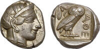 Attica, Athens AR tetradrachm c. 454-404 BC Athena/Owl f.vz 1,495.46 &pound;1,196.37 &pound;  +  34.18 &pound; shipping
