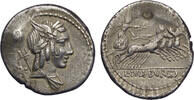 Roman Republic AR denarius 85 BC L. Julius Bursio, male deity/Victory in... 128.18 &pound;102.55 &pound;  +  21.36 &pound; shipping