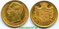 Dänemark 10 Kroner 1908 Herz, König Frederik VIII. 1906-1912, 4,48 g/900... 524.33 £  +  58.95 £ shipping