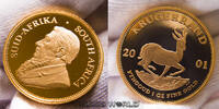 Südafrika Krügerrand 2001 Krügerrand, 1 oz. Feingold, nur 5.200 Stück in... 5,120.21 £  +  108.37 £ shipping