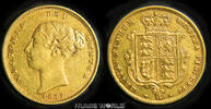 GB 1/2 Sovereign 1877 Victoria 1837-1901, Shield Type, 3,97 g/917 Gold, ... 725.51 £  +  58.95 £ shipping