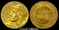 USA 1 Dollar 1915 Panama-Pazifik-Ausstellung 1915, nur 15000 Ex., F101, ... 1,117.50 £  +  108.37 £ shipping