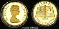 Canada 100 Dollars 1982 Canada, 100 Dollars, 1982, Elizabeth II., CONSTI... 1,640.27 £  +  108.37 £ shipping