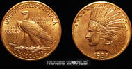USA 1932 USA, 10 Dollars, 1932, Philadelphia, Indianerkopf, IN GOD WE TR... 1,774.65 £  +  108.37 £ shipping