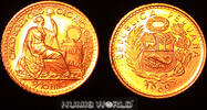 Peru 5 Soles 1969 Peru, 5 Soles, 1969, Lima, Sitzende Liberty, 1,6 g/900... 881.69 £  +  58.95 £ shipping