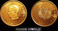 Bolivien 50 Bolivianos Bolivien, 35 GRAMOS (50 Bolivianos), 1952 Revolution, 38,91 g/900 Gold, Auflage: 2.857 Stück, X#MB4, Prachtexemplar -