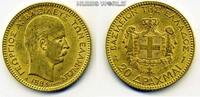 Griechenland 20 Drachmai 1884 Mzz. A (Paris), Georg I. 1863-1913, 6,46 g... 826.55 £  +  58.95 £ shipping