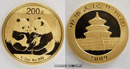 China 200 Yuan 2009 Pandamotiv, 1/2 oz. Feingold 999, in Originalfolie, ... 2,002.66 £  +  108.37 £ shipping