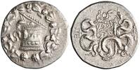Greek Pergamon cistophoric tetradrachm 150-140 BCE VF