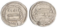 Abbasid dirham Harun al-Rashid, Madinat al-Salam (Baghdad) mint -