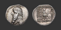 PARTHIAN KINGDOM - MITHRADATES II Drachm -