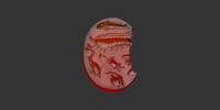   MARINE BESTIARY - CARNELIAN Roman Intaglio  1,015.60 &pound;  +  29.62 &pound; shipping