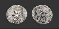  PARTHIAN KINGDOM - MITHRADATES II Drachm SS 220.05 &pound;  +  29.62 &pound; shipping