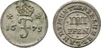 Braunschweig-Calenberg-Hannover 4 Pfennig Johann Friedrich 1665-1679 -