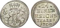 Sachsen-Hildburghausen 1/24 Taler Ernst Friedrich Karl 1745-1780 -