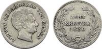 Baden-Durlach 10 Kreuzer Ludwig 1818-1830 -