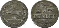 Braunschweig-Wolfenbüttel 1/24 Taler Karl I. 1735-1780 -